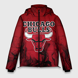 Куртка зимняя мужская CHICAGO BULLS, цвет: 3D-светло-серый