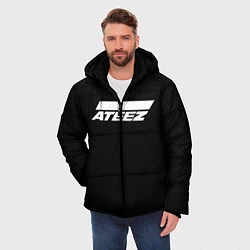 Куртка зимняя мужская ATEEZ, цвет: 3D-черный — фото 2