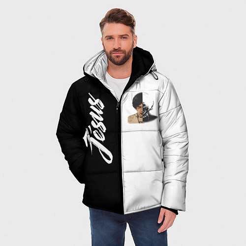 Мужская зимняя куртка Dzhizus / 3D-Черный – фото 3