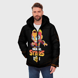 Куртка зимняя мужская BRAWL STARS MAX, цвет: 3D-черный — фото 2