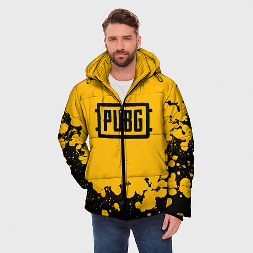 Мужская зимняя куртка PUBG / 3D-Черный – фото 3