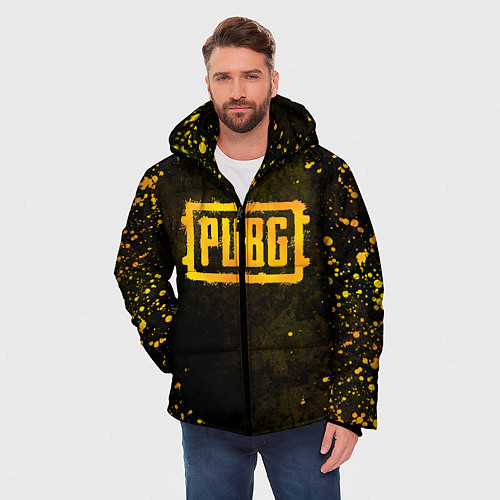 Мужская зимняя куртка PUBG / 3D-Черный – фото 3