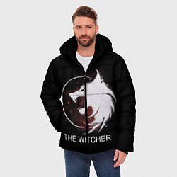 Куртка зимняя мужская The Witcher, цвет: 3D-красный — фото 2