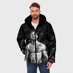 Куртка зимняя мужская CONOR McGREGOR, цвет: 3D-черный — фото 2