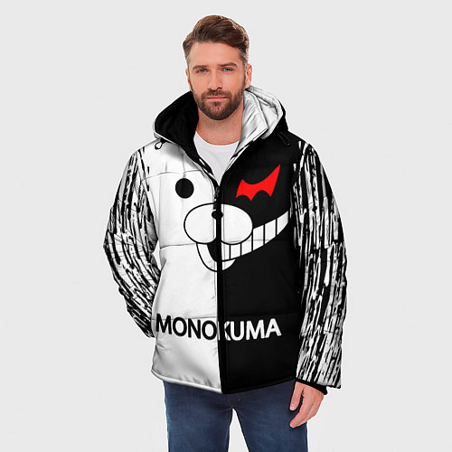 Мужская зимняя куртка MONOKUMA / 3D-Черный – фото 3