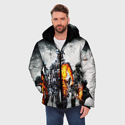 Куртка зимняя мужская Battlefield, цвет: 3D-светло-серый — фото 2