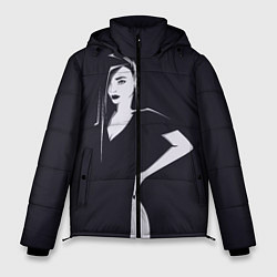 Куртка зимняя мужская Girl, цвет: 3D-черный