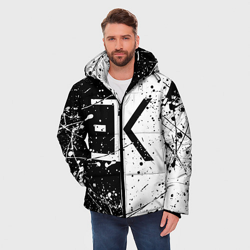 Мужская зимняя куртка ЕГОР КРИД / 3D-Черный – фото 3