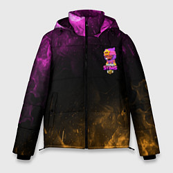 Куртка зимняя мужская Бравл Старс, цвет: 3D-черный
