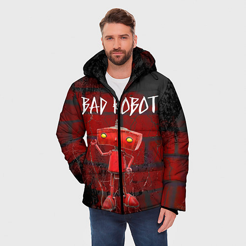 Мужская зимняя куртка Bad Robot / 3D-Черный – фото 3