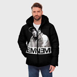 Куртка зимняя мужская Eminem, цвет: 3D-красный — фото 2