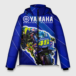 Куртка зимняя мужская Valentino Rossi, цвет: 3D-красный