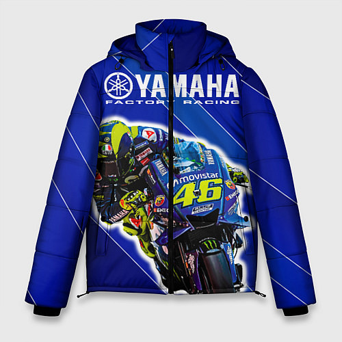 Мужская зимняя куртка Valentino Rossi / 3D-Красный – фото 1