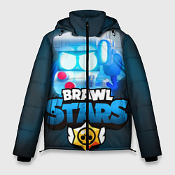 Куртка зимняя мужская BRAWL STARS 8 BIT, цвет: 3D-черный