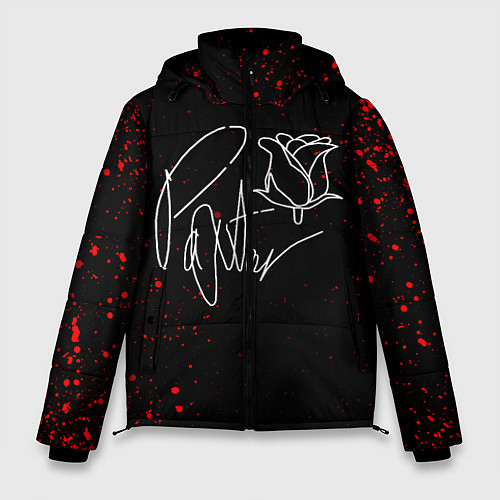 Мужская зимняя куртка Payton Moormeier: Black Style / 3D-Красный – фото 1
