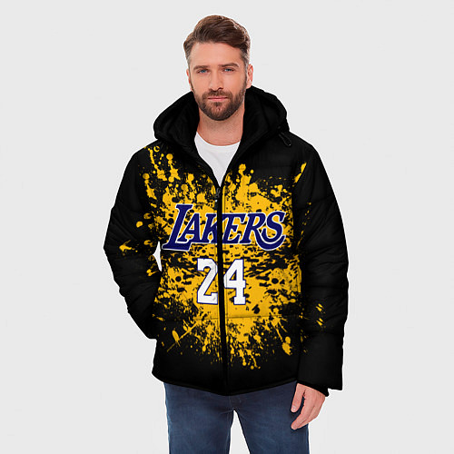 Мужская зимняя куртка Kobe Bryant / 3D-Черный – фото 3