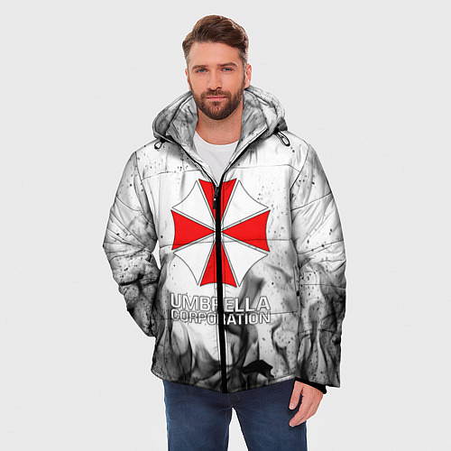 Мужская зимняя куртка UMBRELLA CORP / 3D-Черный – фото 3