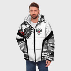 Куртка зимняя мужская Камуфляж Россия, цвет: 3D-светло-серый — фото 2