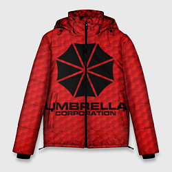 Куртка зимняя мужская Umbrella Corporation, цвет: 3D-черный