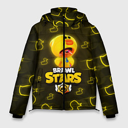 Куртка зимняя мужская Brawl Stars Leon Sally, цвет: 3D-светло-серый