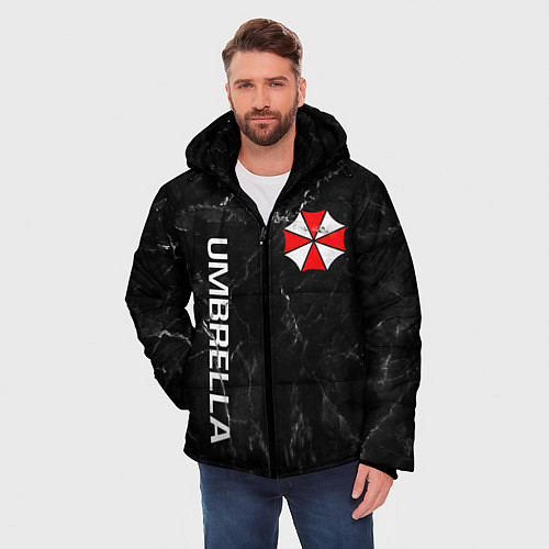 Мужская зимняя куртка UMBRELLA CORP / 3D-Красный – фото 3