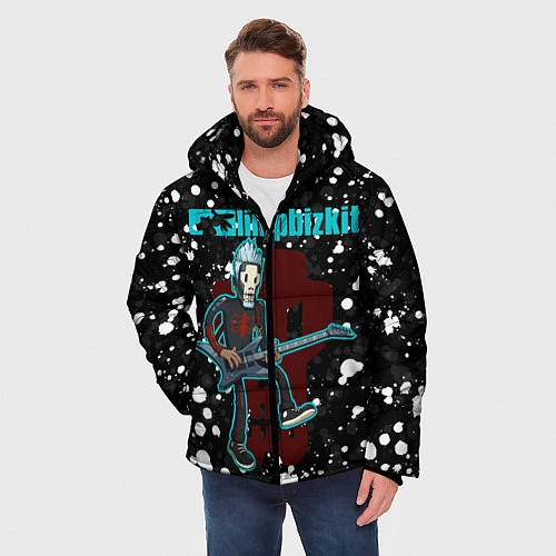 Мужская зимняя куртка LIMP BIZKIT / 3D-Черный – фото 3