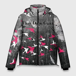Куртка зимняя мужская Three Days Grace art, цвет: 3D-черный