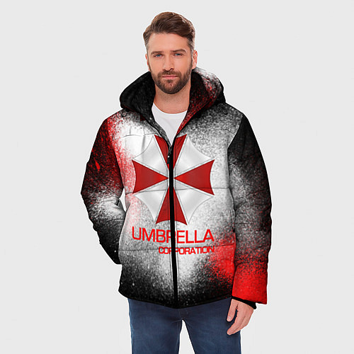 Мужская зимняя куртка UMBRELLA CORP / 3D-Черный – фото 3
