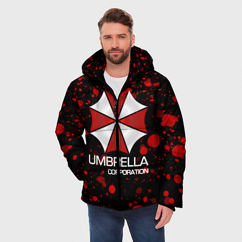 Мужская зимняя куртка UMBRELLA CORP / 3D-Черный – фото 3