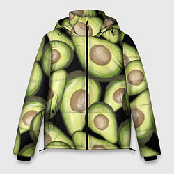 Мужская зимняя куртка Avocado background
