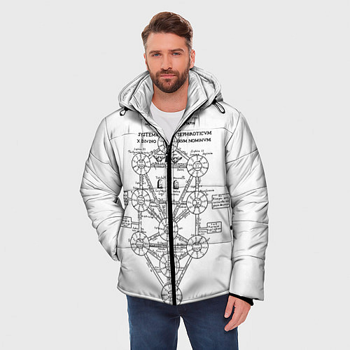 Мужская зимняя куртка EVa-updown / 3D-Черный – фото 3