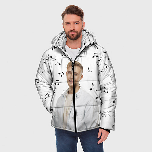 Мужская зимняя куртка Егор Крид / 3D-Черный – фото 3