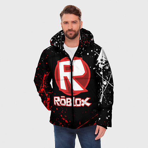 Мужская зимняя куртка ROBLOX / 3D-Черный – фото 3