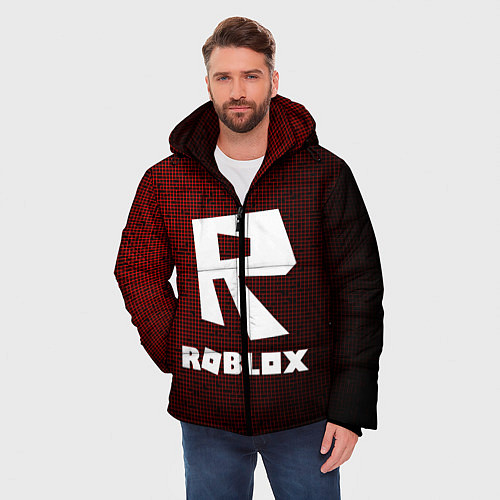 Мужская зимняя куртка Roblox / 3D-Черный – фото 3
