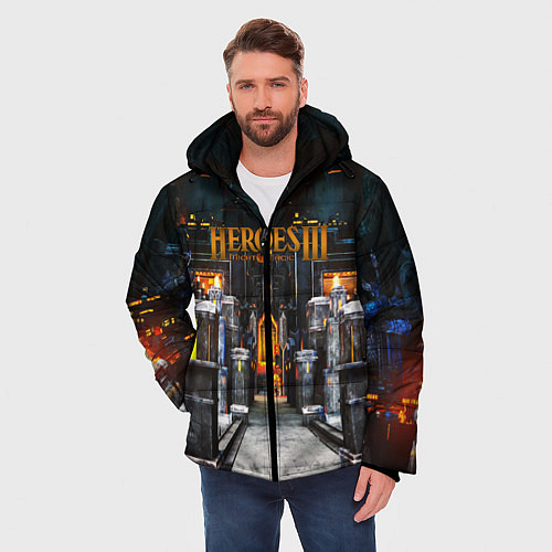 Мужская зимняя куртка HEROES 3 / 3D-Черный – фото 3