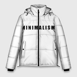 Куртка зимняя мужская Минимализм, цвет: 3D-черный