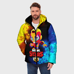 Куртка зимняя мужская Brawl Stars MAX, цвет: 3D-черный — фото 2