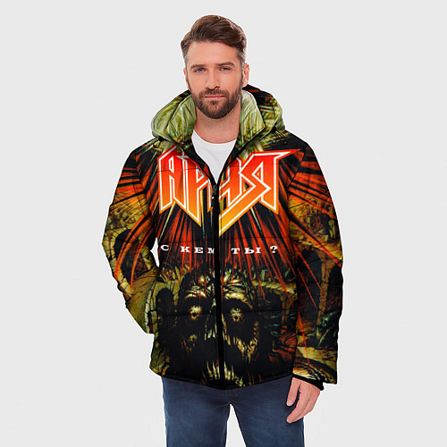 Мужская зимняя куртка Ария / 3D-Черный – фото 3