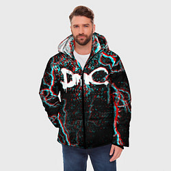 Куртка зимняя мужская DEVIL MAY CRY DMC, цвет: 3D-красный — фото 2