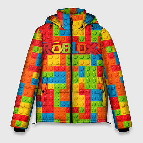 Мужская зимняя куртка Роблокс / 3D-Красный – фото 1