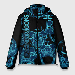 Куртка зимняя мужская Imagine Dragons, цвет: 3D-черный