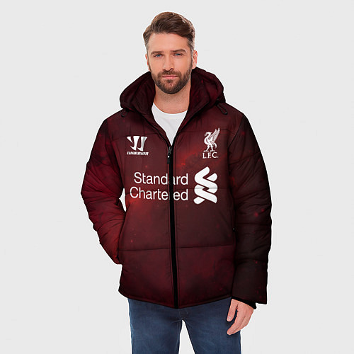 Мужская зимняя куртка Liverpool / 3D-Черный – фото 3
