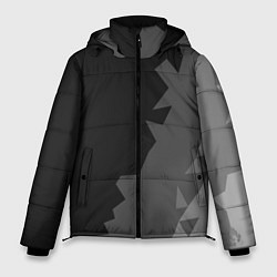 Куртка зимняя мужская Dark abstraction, цвет: 3D-черный