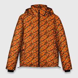 Куртка зимняя мужская Хлебушек, цвет: 3D-черный