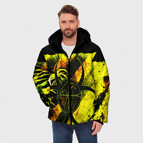 Мужская зимняя куртка BIOHAZARD / 3D-Черный – фото 3