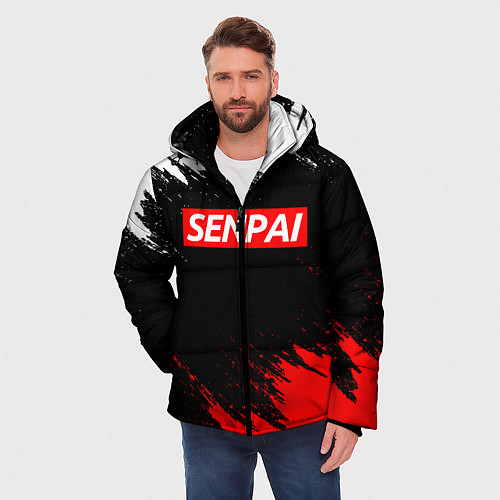 Мужская зимняя куртка SENPAI / 3D-Черный – фото 3
