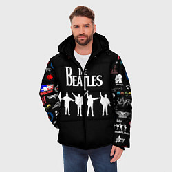 Куртка зимняя мужская Beatles, цвет: 3D-черный — фото 2