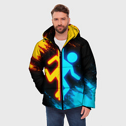 Куртка зимняя мужская PORTAL, цвет: 3D-светло-серый — фото 2
