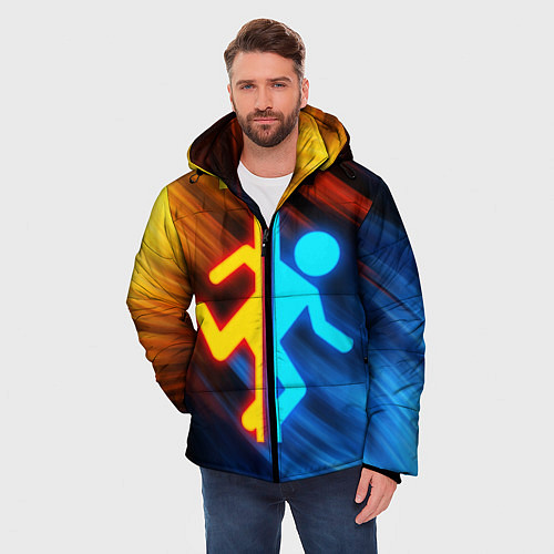 Мужская зимняя куртка PORTAL / 3D-Светло-серый – фото 3