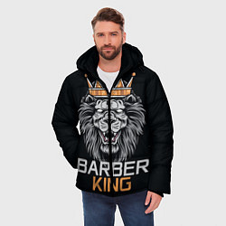 Куртка зимняя мужская Barber King Барбер Король, цвет: 3D-черный — фото 2